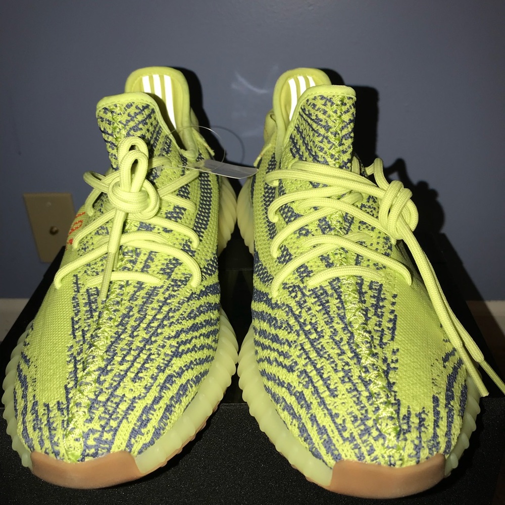 Adidas Yeezy Boost 350 V2 Semi-Frozen Yellow GS